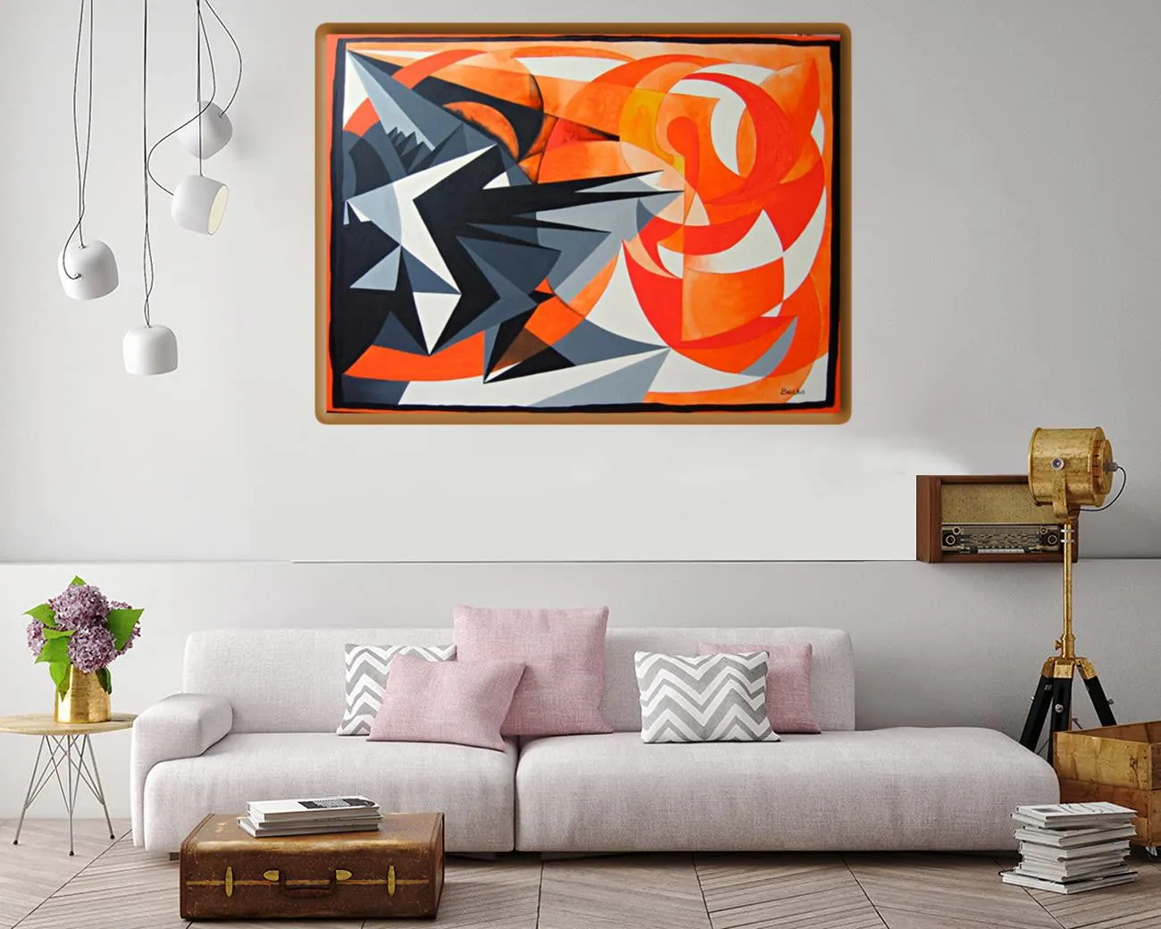 Canvas print featuring the phrase 'Pessimism And Optimism' with bold typography