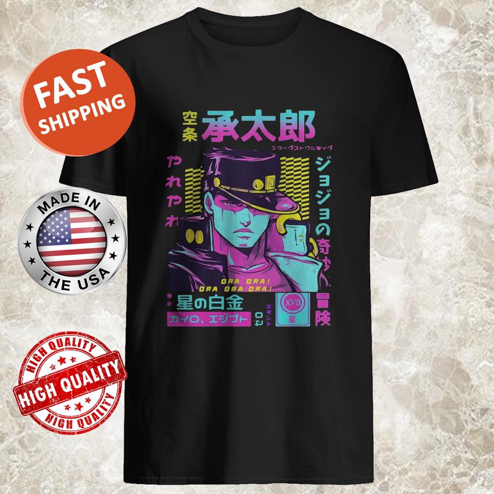 Kujo jotaro stardust crusaders shirt, tank top, hoodie, sweater