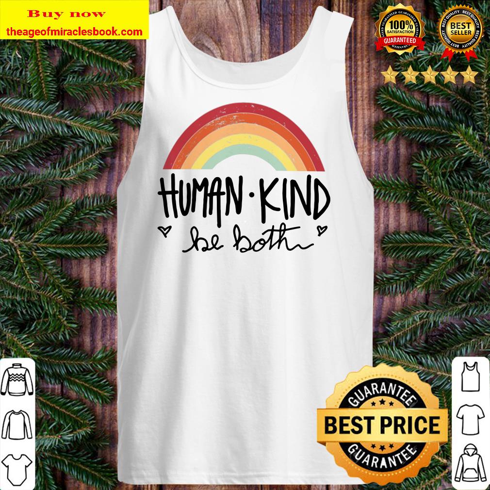 Black Lives Matter Be Kind Retro Sunset Positive Message Tank top