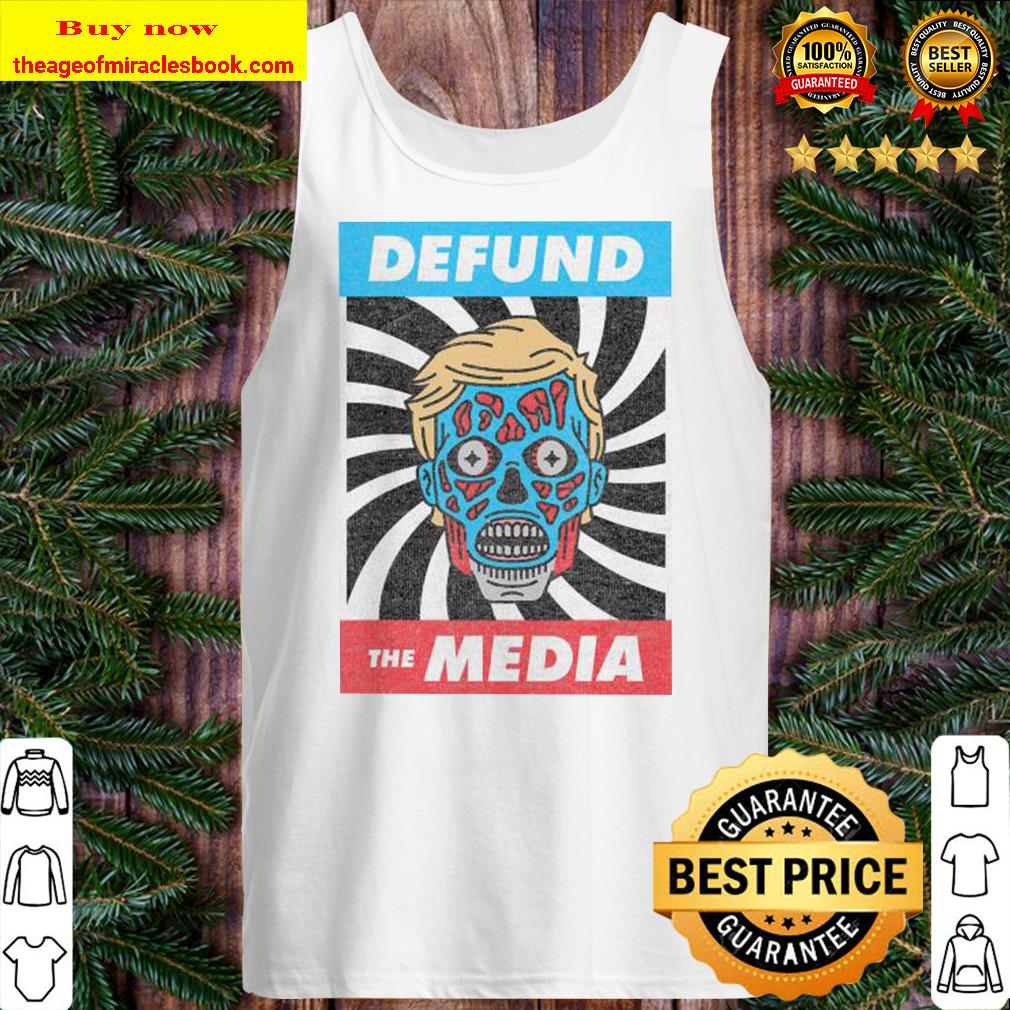 Defund the media pro trump 2020 Tank top