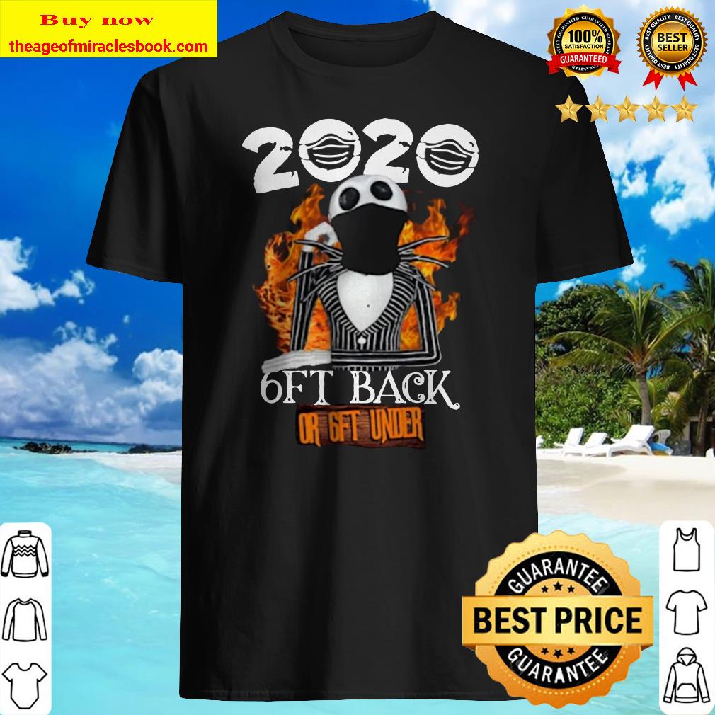 HALLOWEEN JACK SKELLINGTON 2020 6FT BACK OR 6FT UNDER SHIRT
