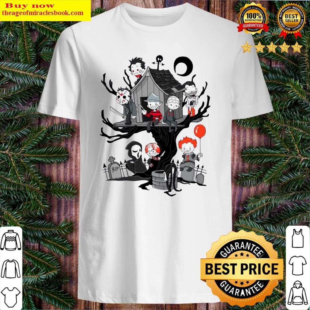 Horror Park Halloween Horror Chibi Characters Shirt, hoodie, tank top, sweater