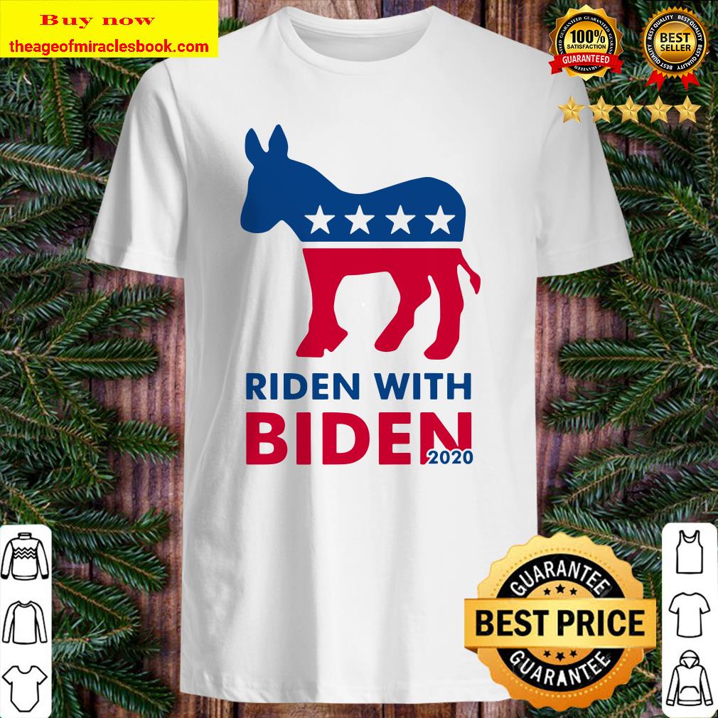 I’m Riden With Joe Biden 2020 Election Democrat Donkey Tee shirt