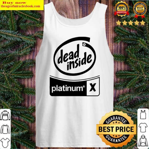 Official Dead Inside Platinum X Tank Top