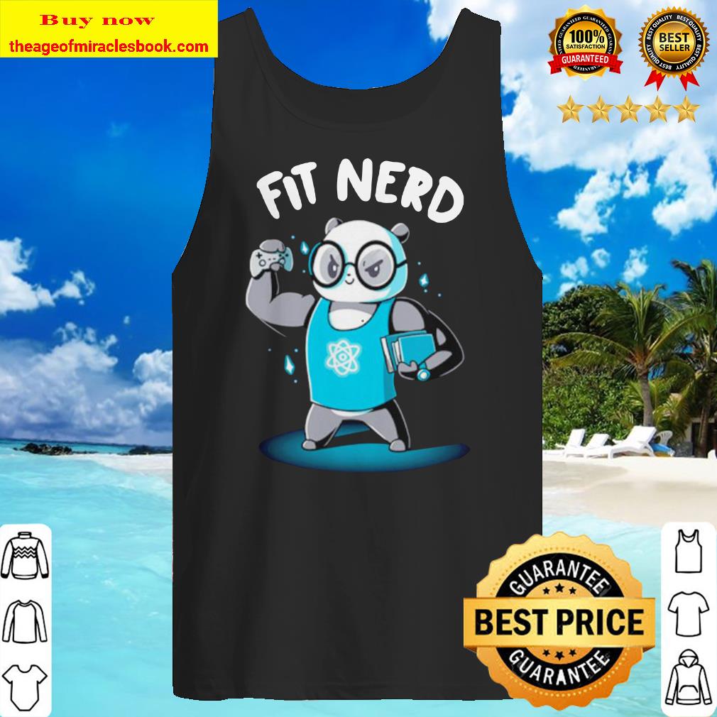 Panda fit nerd Tank top
