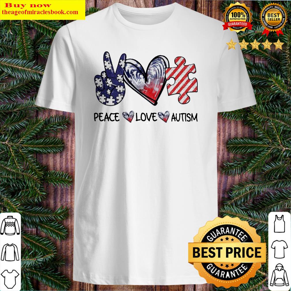 Peace Love Autism diamond shirt, sweater Peace Love Autism diamond shirt, sweater