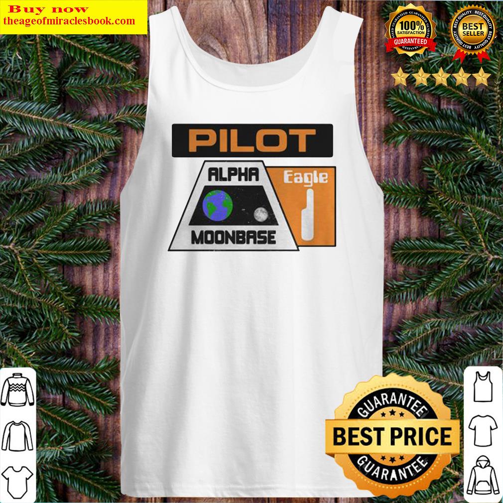 Pilot Alpha Moonbase Eagle 1 Tank Top