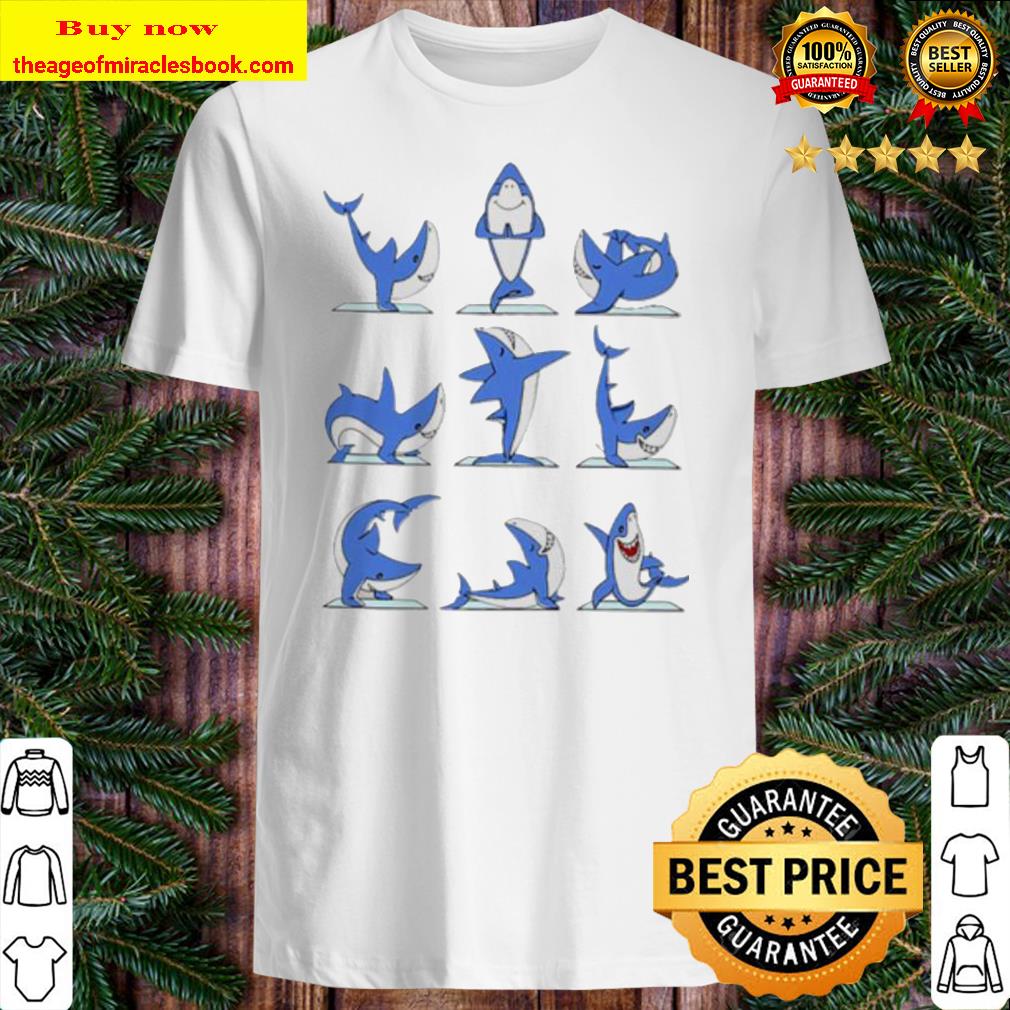 Shark yoga shirt, hoodie, tank top, sweater
