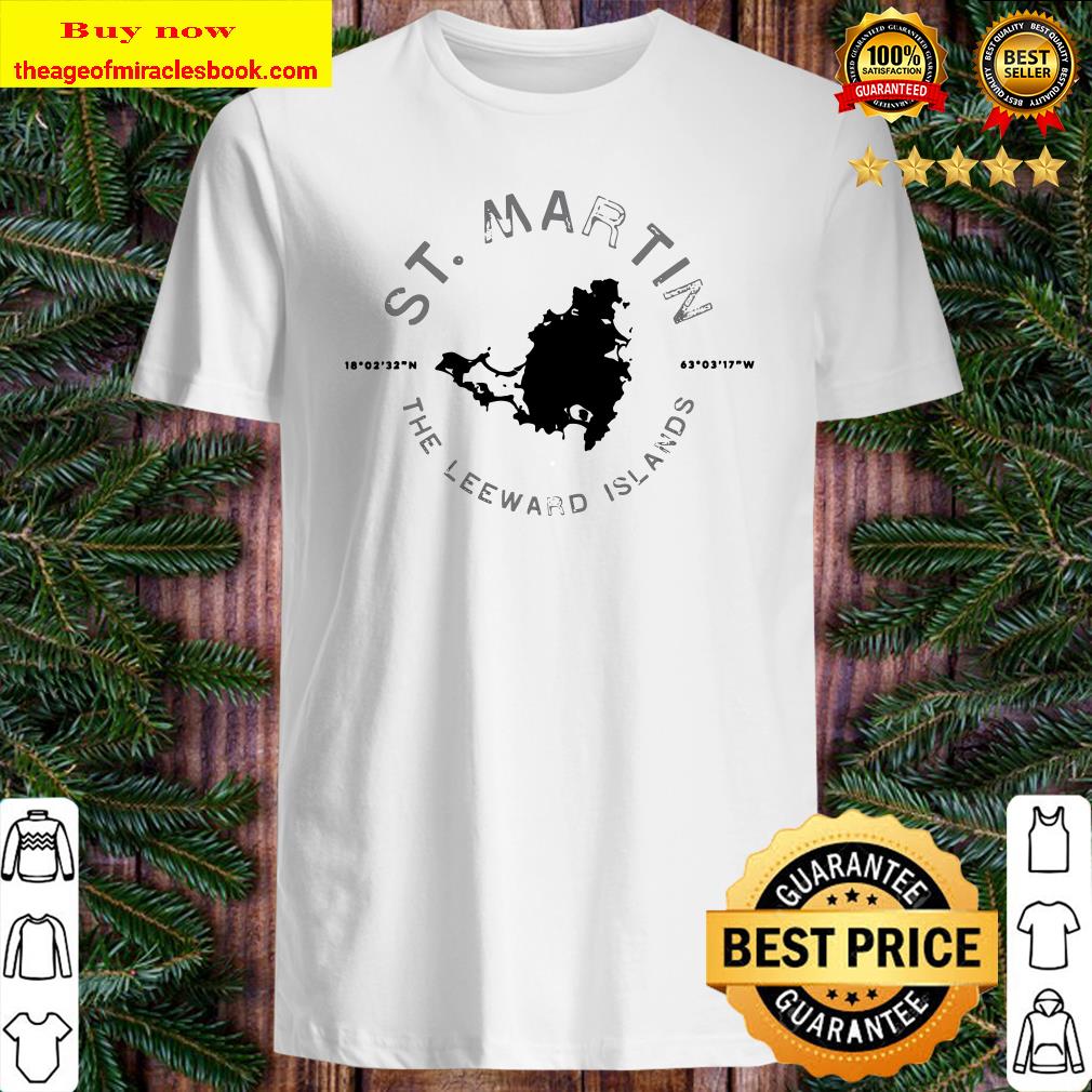 St. Martin St. Maarten Graphic Retro Shirt