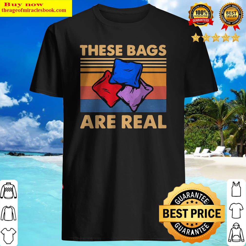 THESE BAGS ARE REAL VINTAGE RETRO SHIRT THESE BAGS ARE REAL VINTAGE RETRO SHIRT