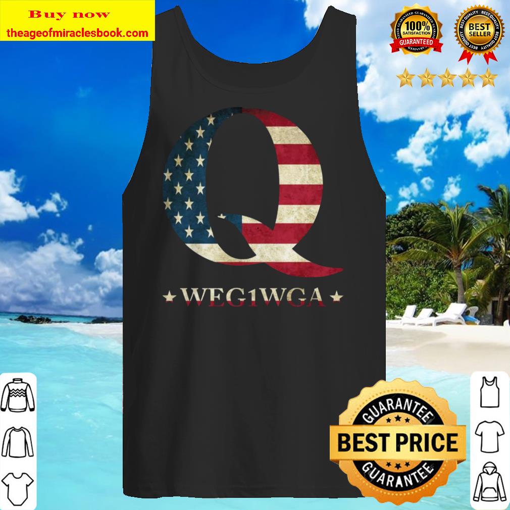 Trump QAnon Where We Go One We Go All Tank top