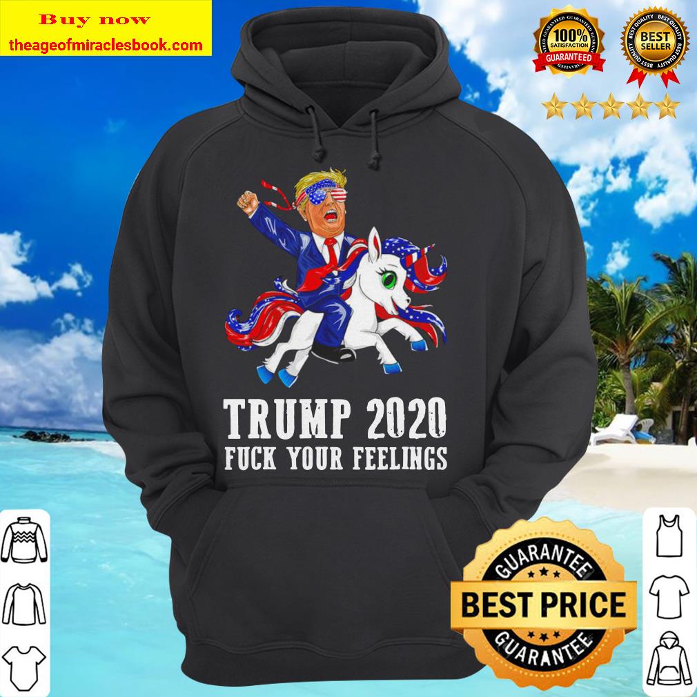 Trump Riding American Unicorn Hoodie