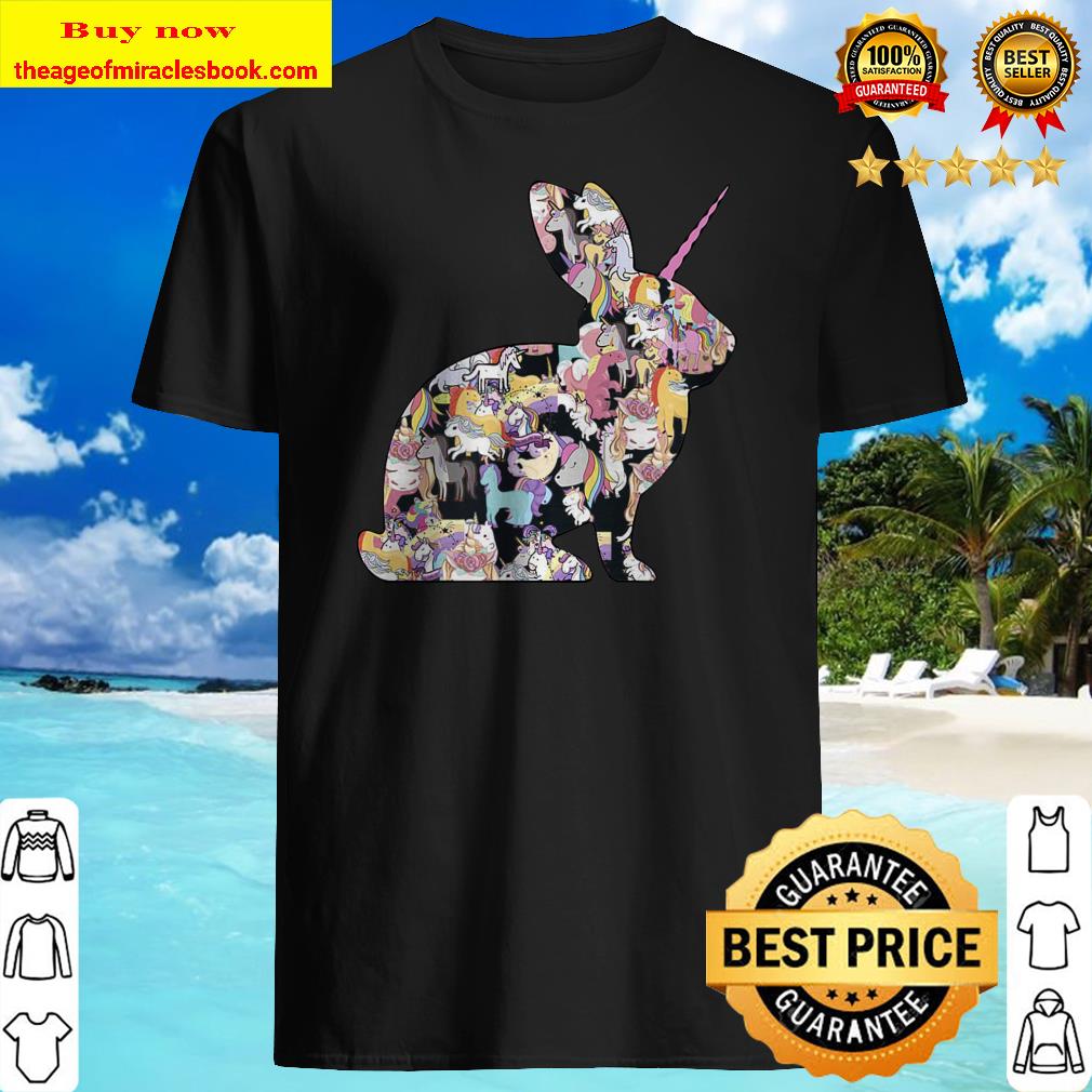 Unicorn Bunny Rabbit Hops Again… Bunnicorn Bunnycorn T-Shirt