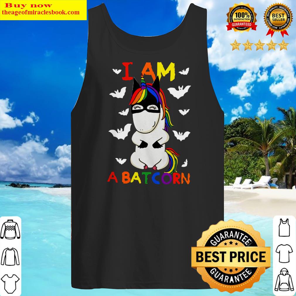 Unicorn I am a Batcorn LGBT Tank Top