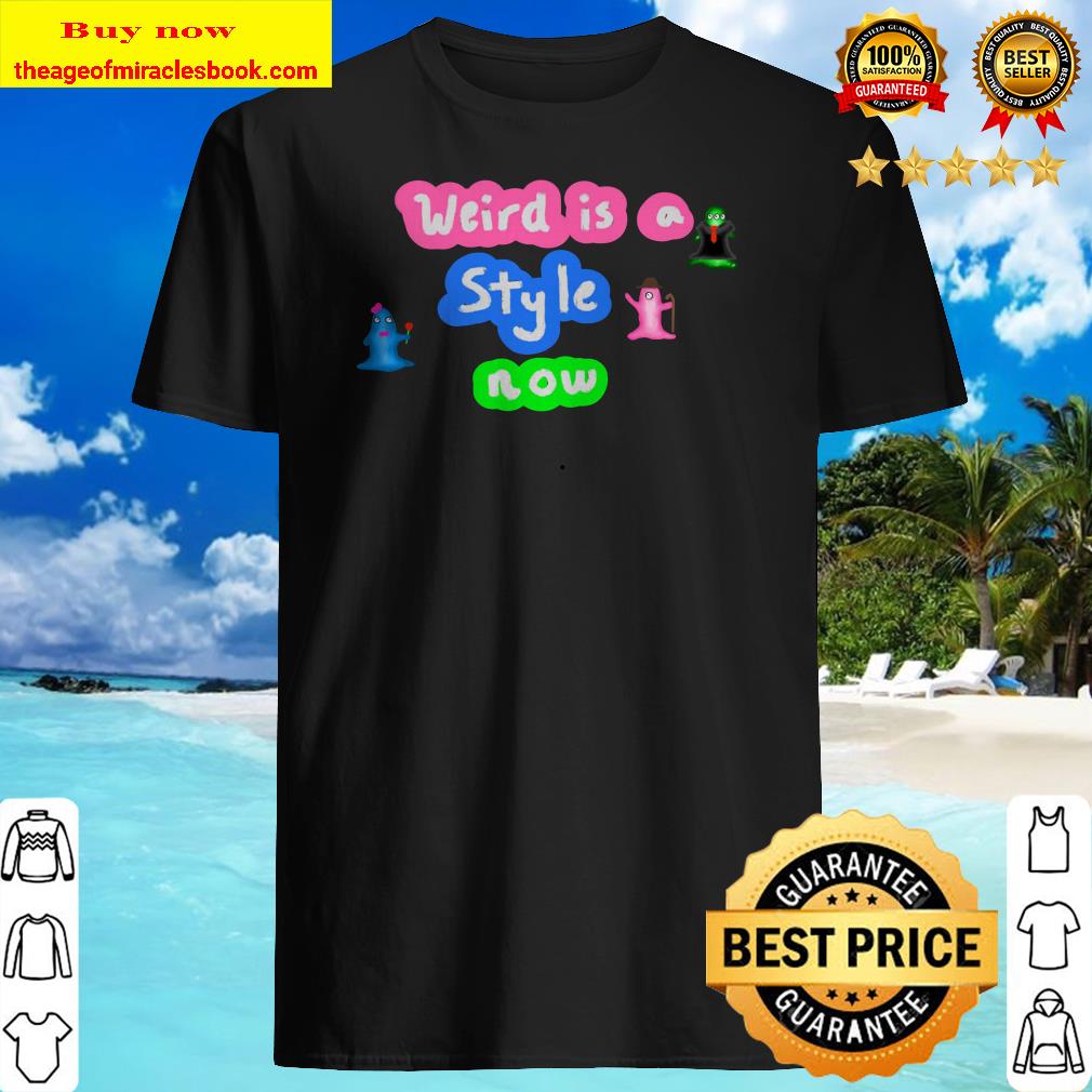 Weird is a style Pullover Hoodie