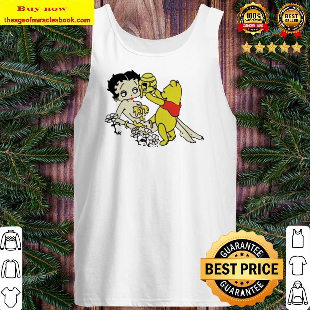 Betty Boop tits Winnie the Pooh Tank top
