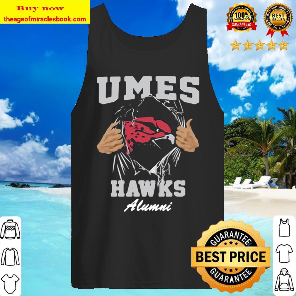 Blood inside umes hawks alumni Tank Top