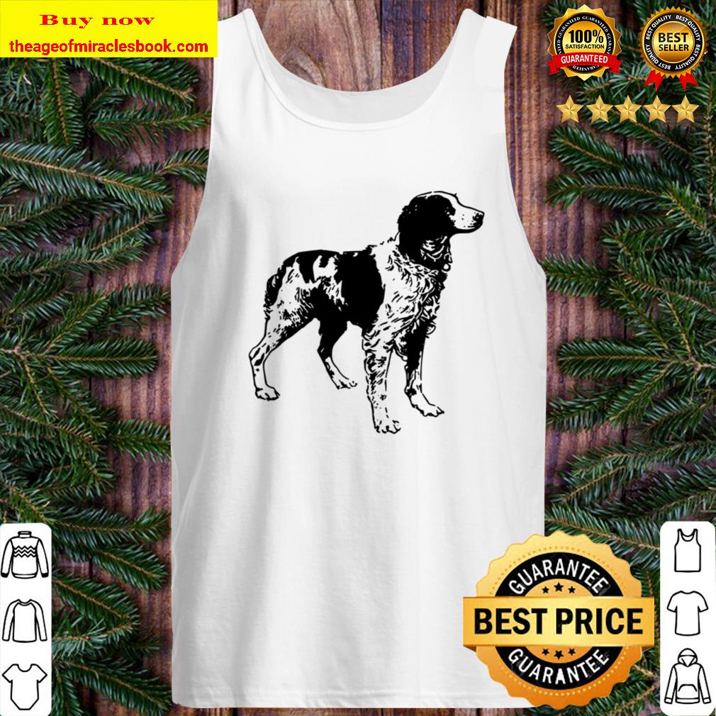 Brittany Spaniel Dog Love Dogs Mothers Fathers Day Tank Top