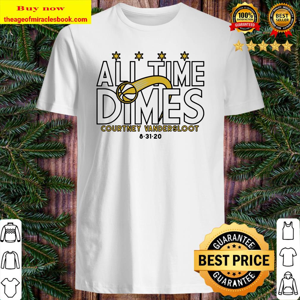 Courtney Vandersloot All Time Dimes Official T-Shirt
