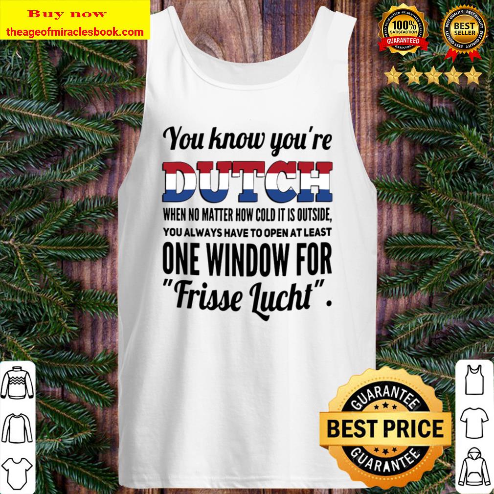 DUTCH FRISSE LUCHT Tank Top