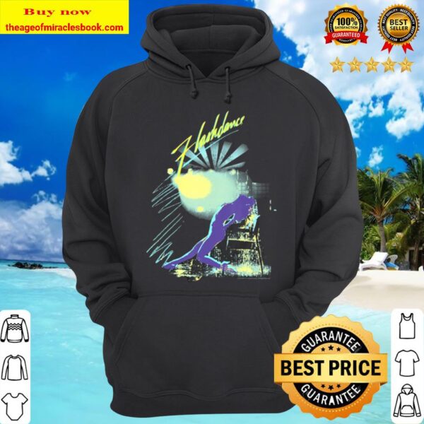 Flashdance Water Drop Silhouette Hoodie