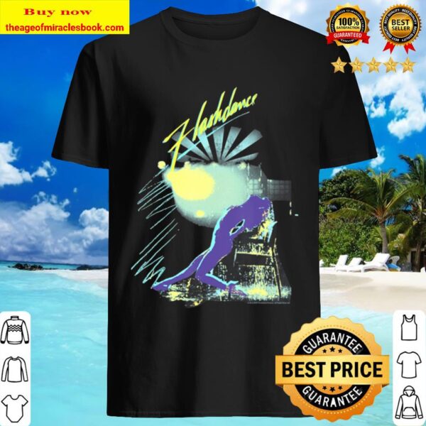 Flashdance Water Drop Silhouette Shirt