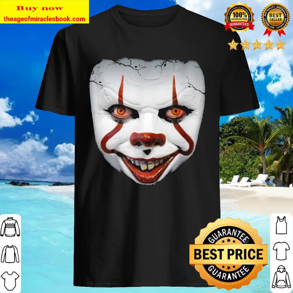 Happy halloween pennywise face shirt