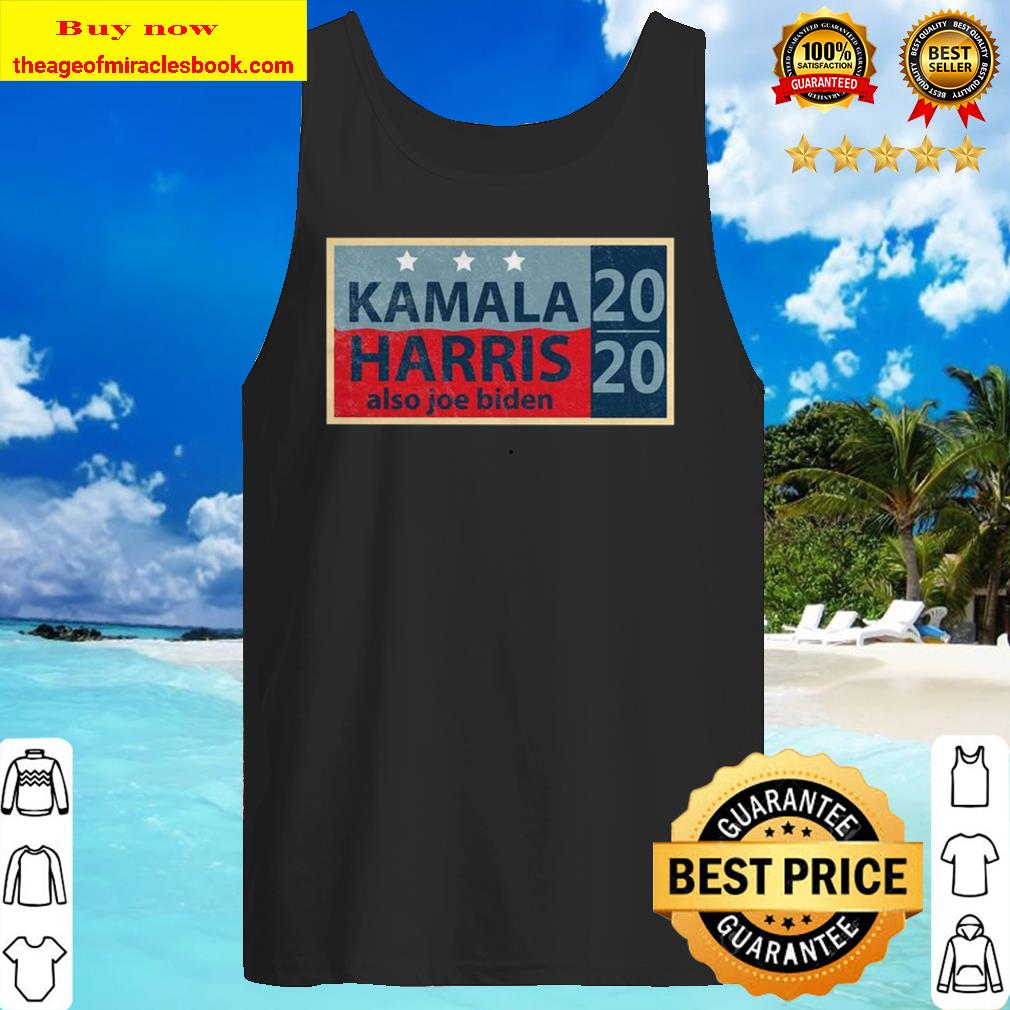 OFFICIAL KAMALA HARRIS ALSO JOE BIDEN ELECTION Tank Top
