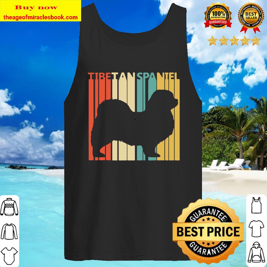 Official Vintage Tibetan Spaniel Tank Top