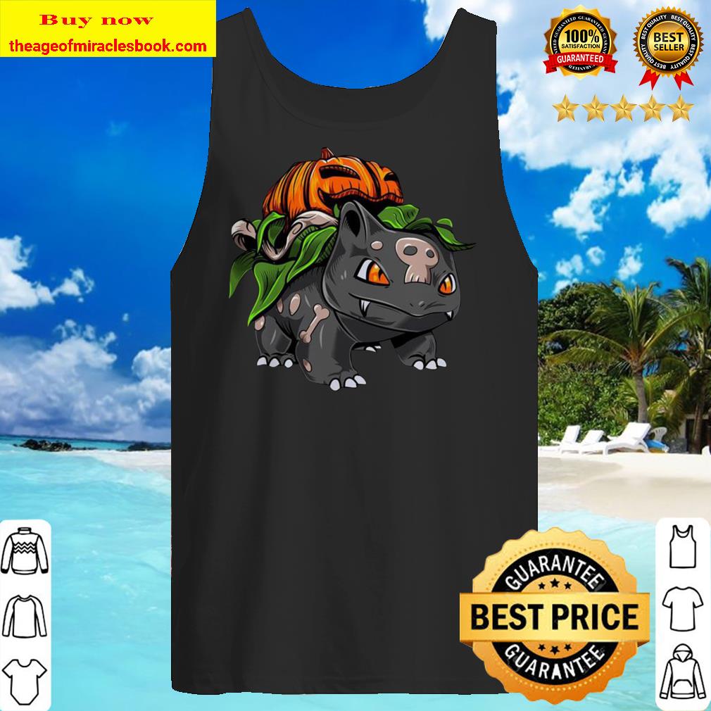 Pokemon Fushigidane Pumpkin Halloween Tank top