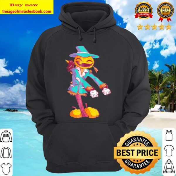 Pumpkin Scarecrow Floss dancing Hoodie