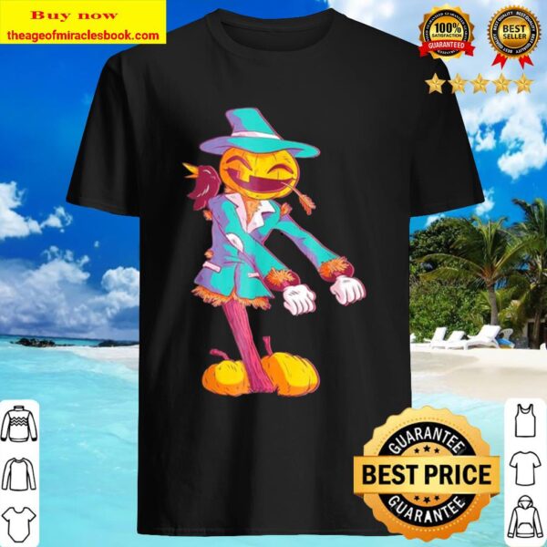 Pumpkin Scarecrow Floss dancing Shirt