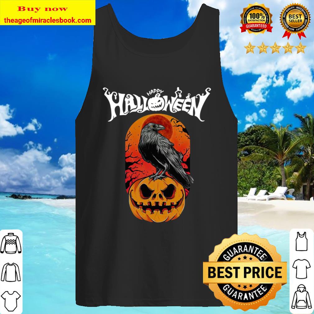Raven happy Halloween Tank Top
