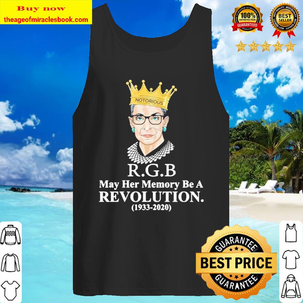 Alternative view of Rgb May Her Memory Be A Revolution 1933 2020 shirt