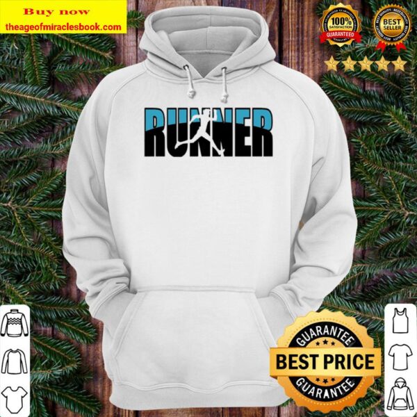 Runner only word Hoodie