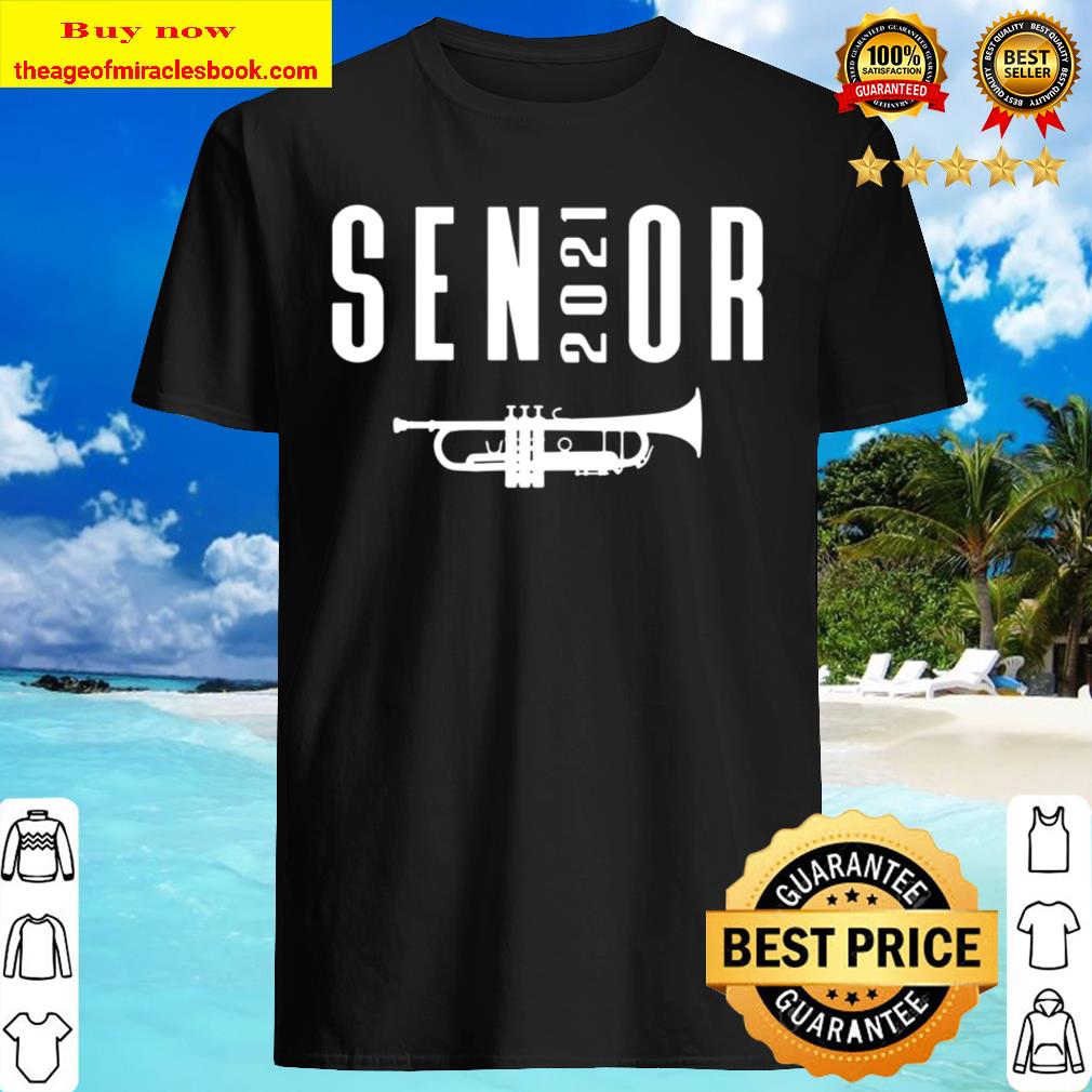 Senior 2021 Trumpet Player Band Pullover shirt