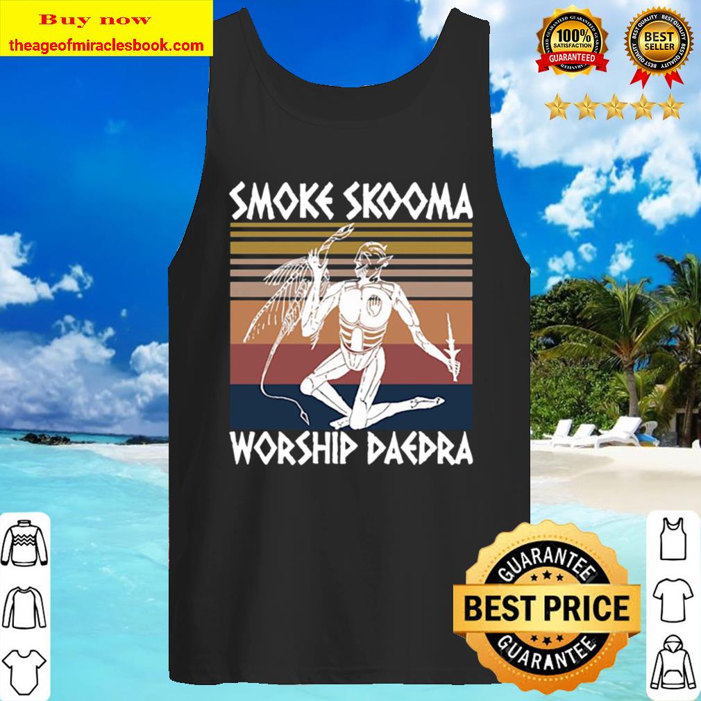 Smoke Skooma Worship Daedra vintage Tank Top