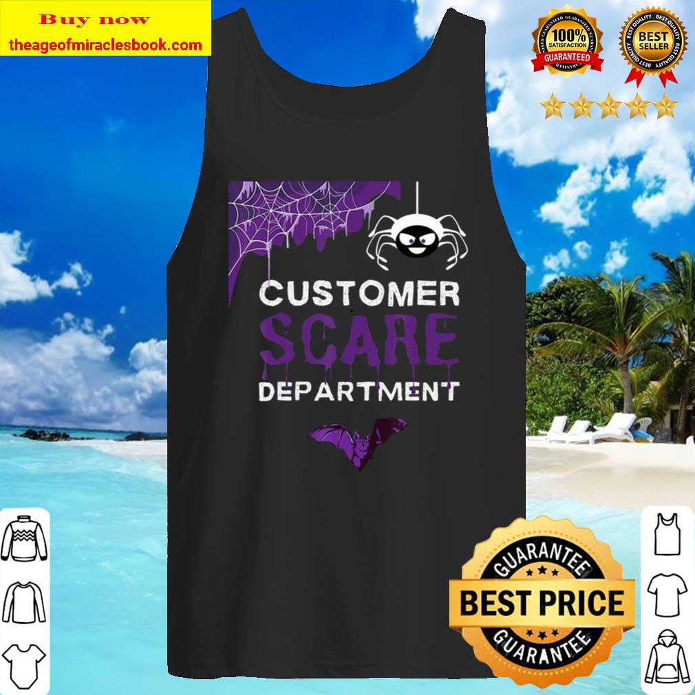 Spider customer scare department Tank Top