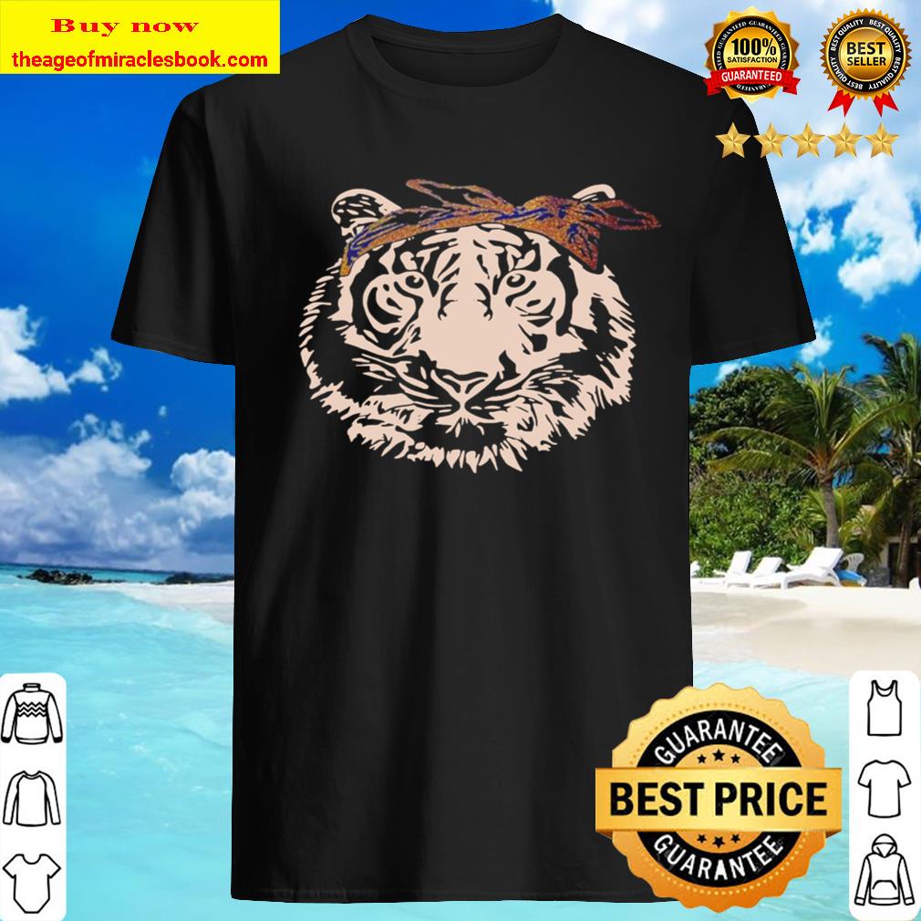 Tiger wear headband shirt, hoodie, tank top, sweater