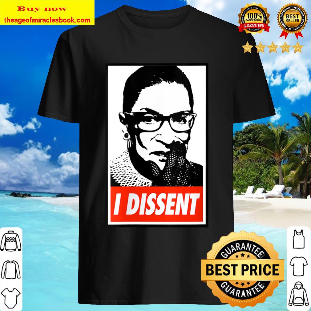 Womens Ruth Bader Ginsburg (RBG) I Dissent V-Neck T-Shirt Womens Ruth Bader Ginsburg (RBG) I Dissent V-Neck T-Shirt