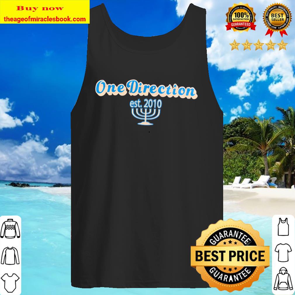 1D EST2010 Hanukkah tee_Crew One Direction Est 2010 Tank Top