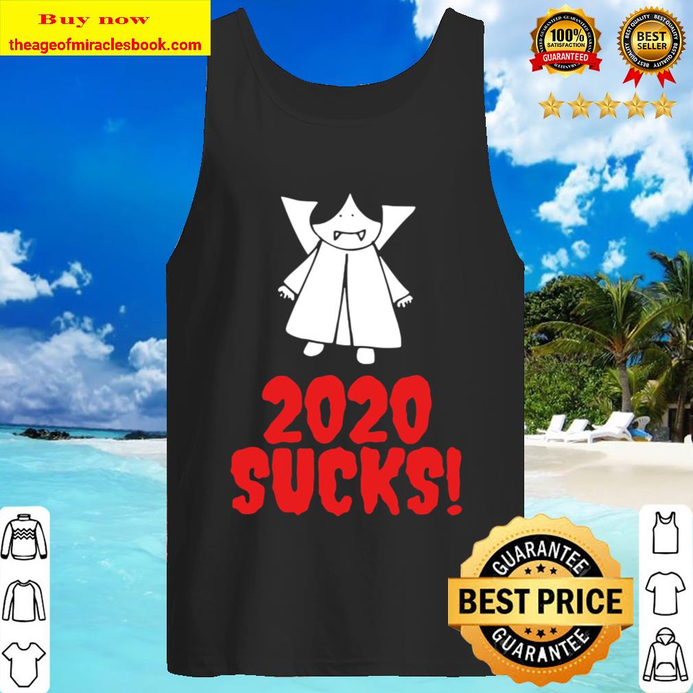 2020 Bloody Sucks Vampire Halloween Tank Top