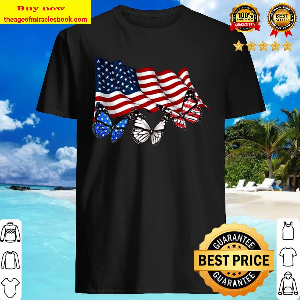 American Flag Butterflies 2020 Shirt, hoodie, tank top, sweater American Flag Butterflies 2020 Shirt, hoodie, tank top, sweater