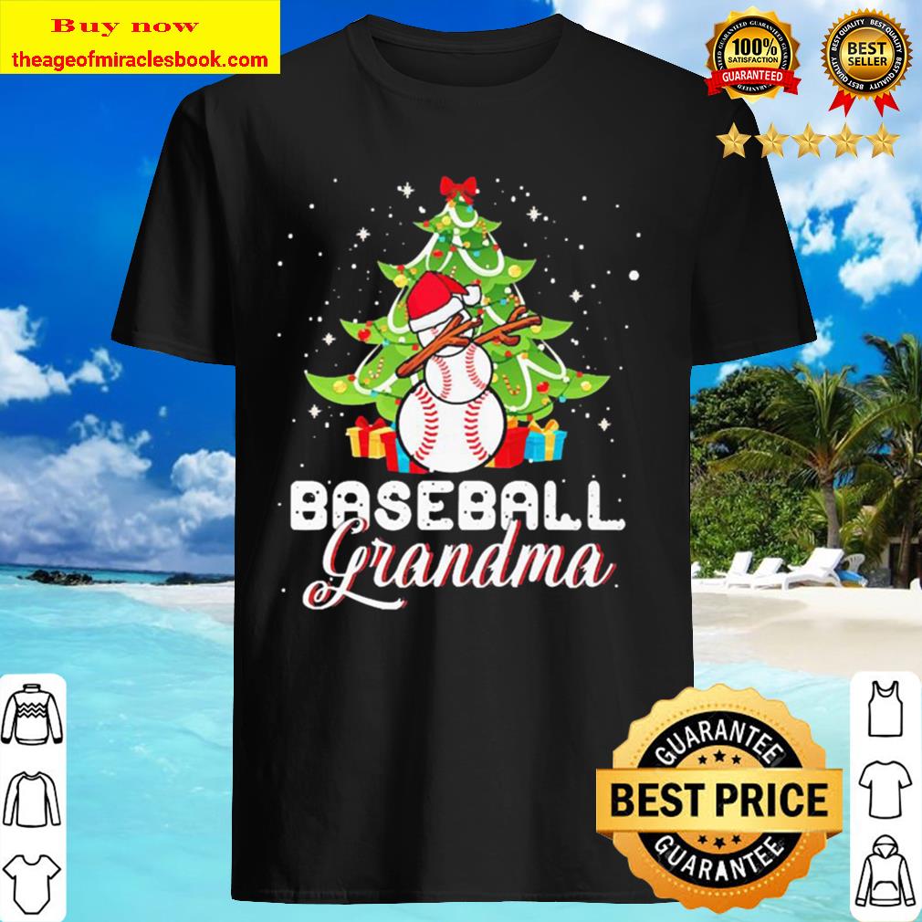 Baseballs Grandma christmas Shirt, Hoodie, Tank top, Sweater Baseballs Grandma christmas Shirt, Hoodie, Tank top, Sweater