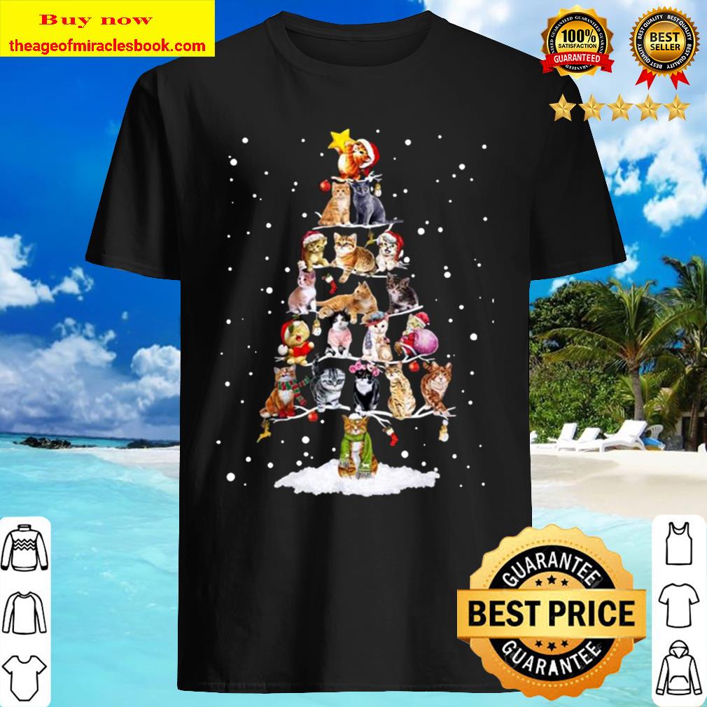 Cats Christmas tree Shirt, Hoodie, Tank top, Sweater Cats Christmas tree Shirt, Hoodie, Tank top, Sweater