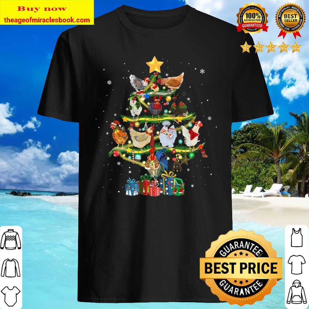 Chicken Christmas Tree New Shirt