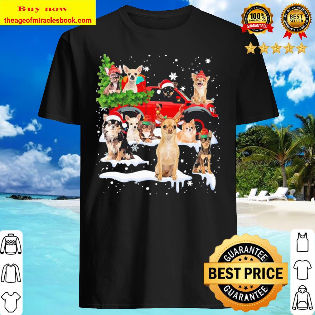 Chihuahuas Dog Santa Merry Christmas Shirt, Hoodie, Tank top, Sweater