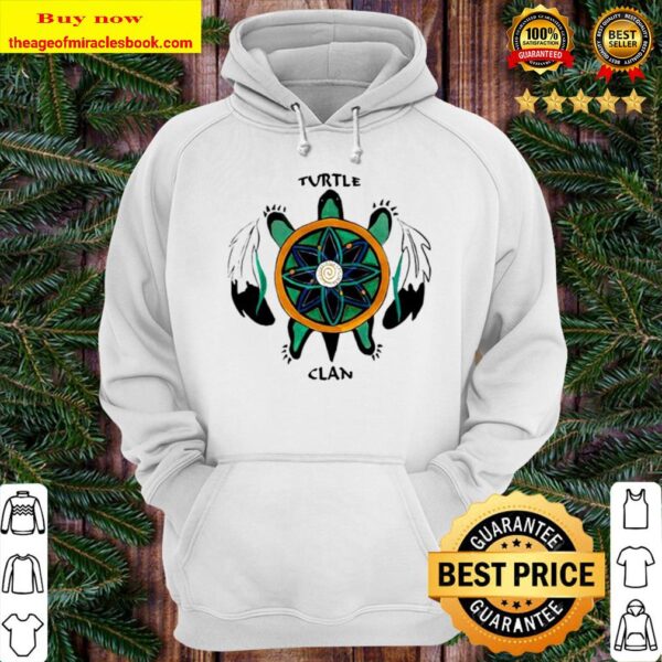 Clan Native American Oneida Turtle Hoodie