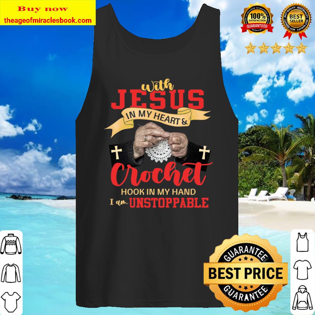 Crochet Jesus Unstoppable Tank Top