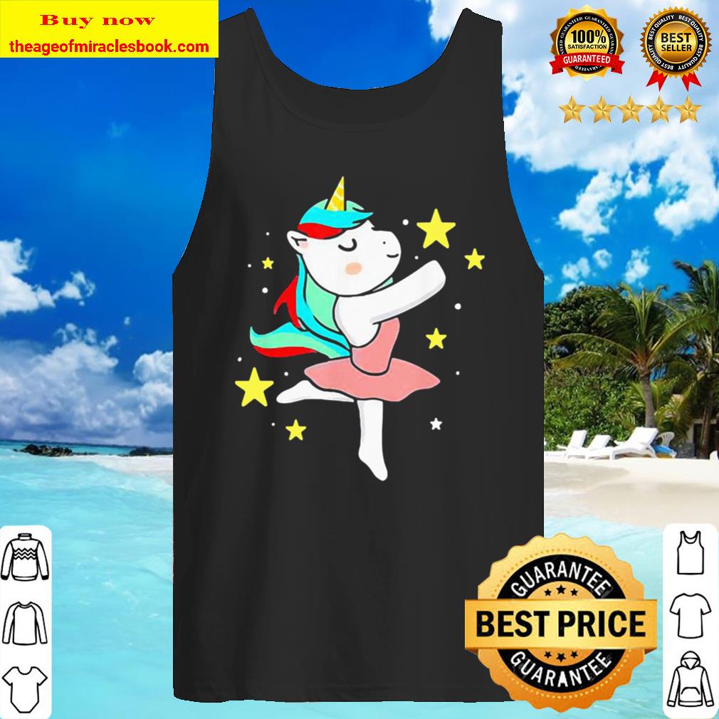 Dancing Unicorn Ballet Dancer Tank Top
